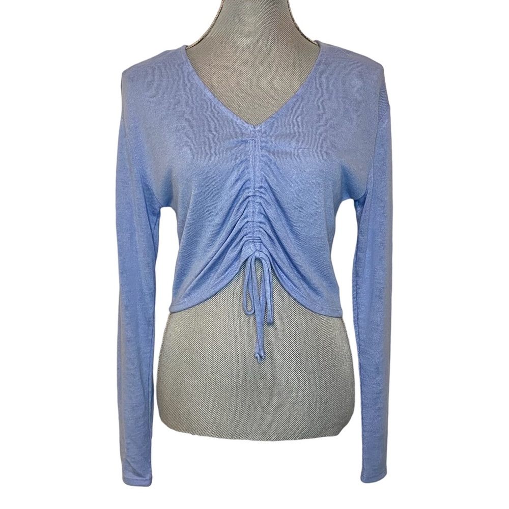 Sanctuary Amora Ruched Knit Top